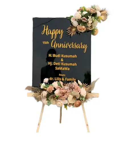 Papan Bunga Akrilik Kalimati